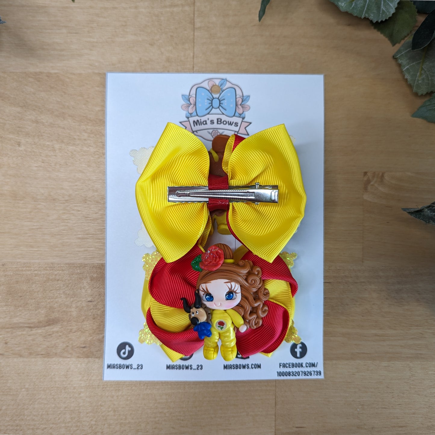 Par de Moños de Clay