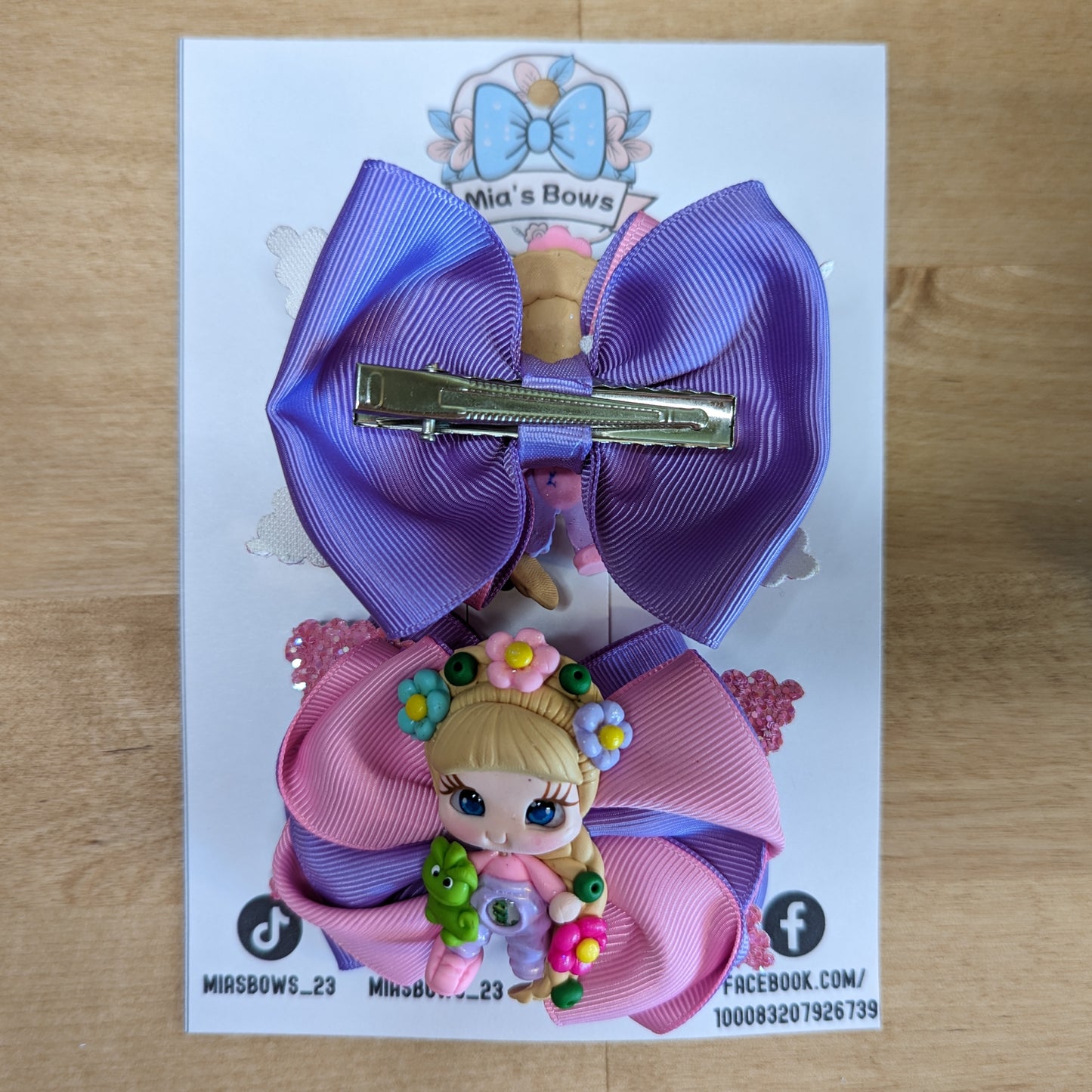 Par de Moños de Clay